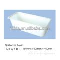 Large plastic textile basin